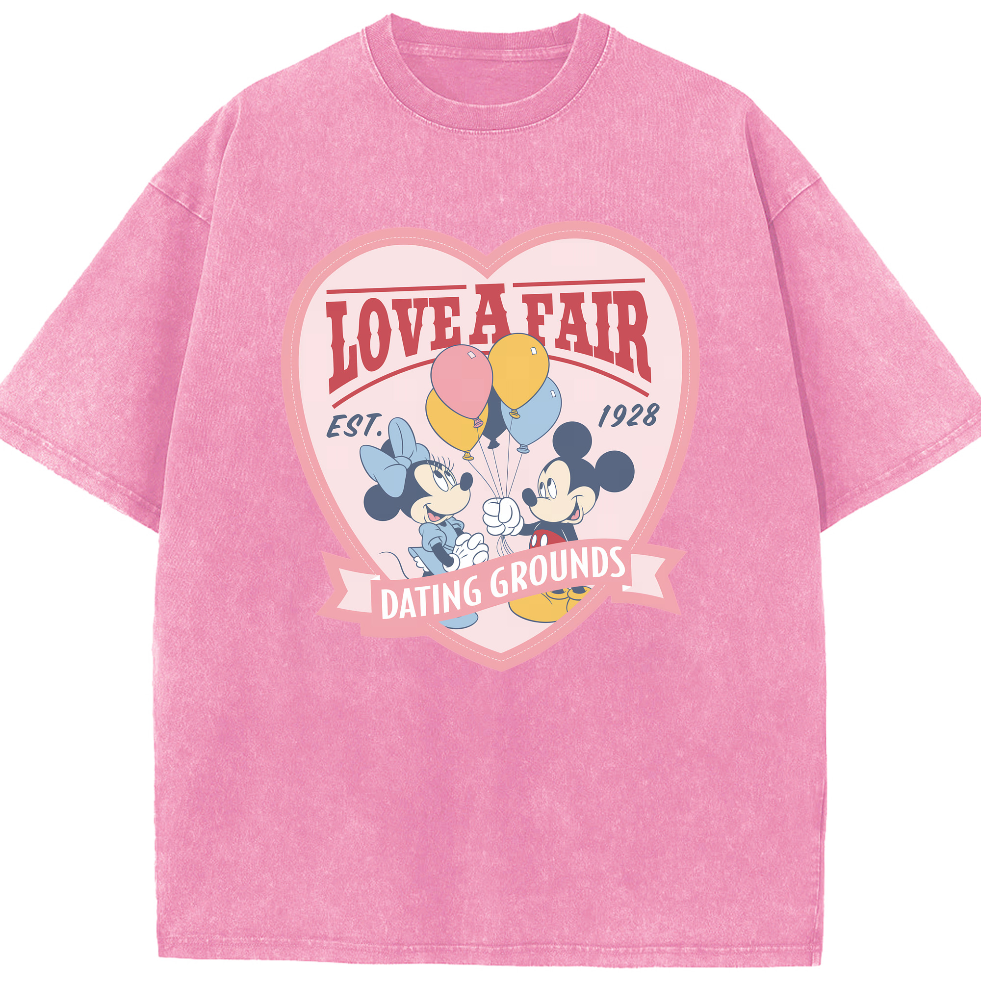 （画像用） ミッキーマウス Mickey Mouse 綿100% ヴィンテージ風 半袖Tシャツ（フロントプリント）